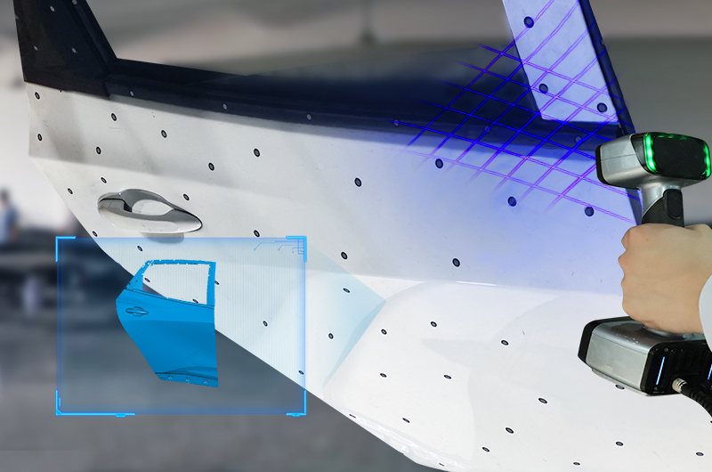 EinScan HX雙藍光手持3D掃描儀